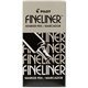 Pilot Fineliner Markers - Fine Pen Point - 0.7 mm Pen Point Size - Black - Black Barrel - Acrylic Fiber Tip - 12 / Box