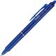 FriXion Ball Clicker 1.0mm Retract Gel Pen - Bold Pen Point - 1 mm Pen Point Size - Refillable - Retractable - Blue Gel-based In