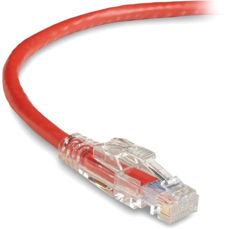 Black Box CAT6 Value Line Patch Cable - 25 ft Category 6 Network Cable for Network Device - First End: 1 x RJ-45 Network - Male 