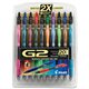 Pilot G2 20-pack Retractable Gel Ink Pens - Fine Pen Point - 0.7 mm Pen Point Size - Refillable - RetractableGel-based Ink - 20 