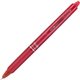 Pilot FriXion .7mm Clicker Erasable Gel Pens - 0.7 mm Pen Point Size - Retractable - Red Gel-based Ink - 1 Dozen