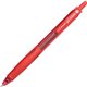 Pilot BeGreen G-Knock Retractable Gel Ink Pens - Fine Pen Point - 0.7 mm Pen Point Size - Refillable - Retractable - Red Gel-bas