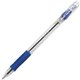 Pilot EasyTouch Ballpoint Pens - Medium Pen Point - 1 mm Pen Point Size - Refillable - Blue - Blue Barrel - 1 Dozen