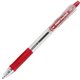 Pilot EasyTouch Retractable Ballpoint Pens - Fine Pen Point - 0.7 mm Pen Point Size - Refillable - Retractable - Red - Clear Bar