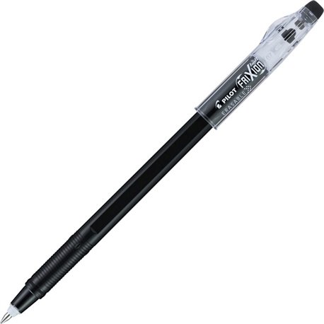 Pilot FriXion ColorStix Ballpoint Pen - Black Gel-based Ink - 1 Dozen