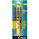 Pilot FriXion Frixion Light Erasable Highlighters - Chisel Marker Point Style - Assorted - 3 / Set