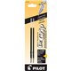 Pilot Dr. Grip Retractable Pen Refills - 1 mm, Medium Point - Black Ink - 2 / Pack