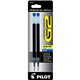 Pilot G2 Premium Gel Ink Pen Refills - 0.50 mm, Extra Fine Point - Blue Ink - Smear Proof - 2 / Pack