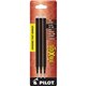 Pilot FriXion Gel Ink Pen Refills - 0.70 mm, Fine Point - Black Ink - Erasable - 3 / Pack