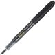 Pilot Varsity Disposable Fountain Pens - Medium Pen Point - Black - Silver, Black Barrel - 1 Each