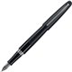 Pilot Metropolitan Collection Medium Nib Fountain Pen - Medium Pen Point - Refillable - Black - Black Brass Barrel - Stainless S