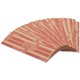 PAP-R Flat Coin Wrappers - Total $0.50 in 50 Coins of 1� Denomination - Heavy Duty - Paper - Red - 1000 / Box