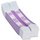 PAP-R Currency Straps - 1.25" Width - Total $2,000 in $20 Denomination - Self-sealing, Self-adhesive, Durable - 20 lb Basis Weig