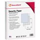 DocuGard Standard Medical Security Paper - Letter - 8 1/2" x 11" - 24 lb Basis Weight - 500 / Ream - Tamper Resistant, CMS Appro