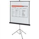 Quartet Manual Projection Screen - 1:1 - Matte White - 70" x 70" - 1.1 Gain - Surface Mount