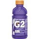 Gatorade G2 Grape Low-Calorie Sports Drinks - 12 fl oz (355 mL) - Bottle - 24 / Carton