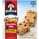 Quaker Oats Chocolate Chip Chewy Granola Bars - Individually Wrapped - Chocolate Chip - 6.70 oz - 8 / Box