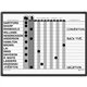 Quartet Classic In/Out Board System - 18" Height x 24" Width - Gray Porcelain Surface - Black Aluminum Frame - 1 Each