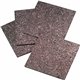 Quartet Frameless Modular Dark Cork Tiles - 12" Height x 12" Width - Brown Cork Surface - Self-stick, Self-healing - 4 / Pack