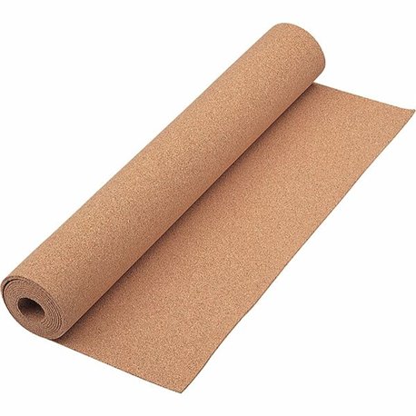 Quartet Natural Cork Roll - 28" Height x 24" Width - Brown Natural Cork Surface - Durable - 1 Each