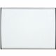 Quartet Arc Cubicle Magnetic Whiteboard - 14" (1.2 ft) Width x 11" (0.9 ft) Height - White Painted Steel Surface - Silver Alumin