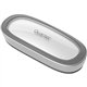 Quartet Dry-Erase Board Eraser - 2.38" Width x 6" Length - Used as Stain Remover, Dust Remover - Dustless, Magnetic - Silver - F