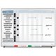 Quartet Matrix 15-employee In/Out Board - 16" Height x 23" Width - White Natural Cork Surface - Magnetic, Durable - Silver Frame