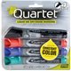 Quartet EnduraGlide Dry-Erase Markers - Chisel Marker Point Style - Assorted - 4 / Set