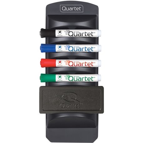 Quartet Standard Dry-Erase Kit - Chisel Marker Point Style - Black, Red, Blue, Green - 1 / Kit