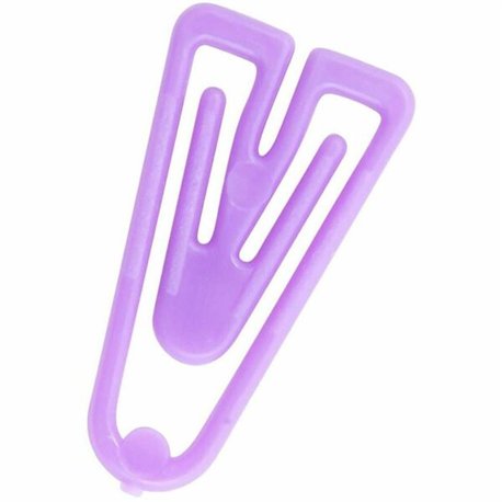 Baumgartens Assorted Colors Plastiklips - Small - 1000 / Box - Assorted - Plastic