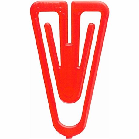 Baumgartens Assorted Colors Plastiklips - Medium - 500 / Box - Assorted - Plastic