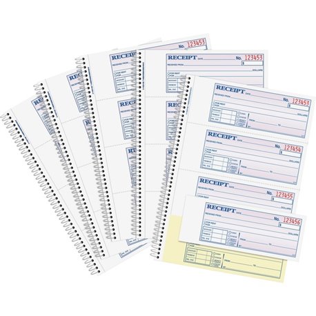 Adams Carbonless 3-part Sales Order Books - 50 Sheet(s) - 3 PartCarbonless Copy - 5.56" x 8.43" Sheet Size - White, Canary, Pink