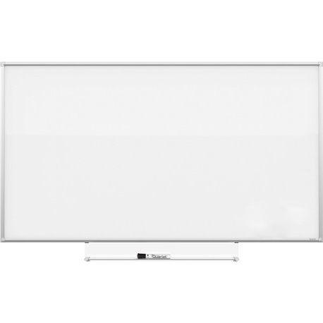 Quartet Silhouette Total Erase Board - 48" (4 ft) Width x 85" (7.1 ft) Height - White Melamine Surface - Rectangle - Assembly Re