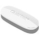 Quartet Dry-Erase Board Eraser - 2" Width x 5" Length - Streak-free, Comfortable Grip, Dustless, Stain Resistant - White, Silver