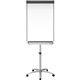 Quartet Prestige 2 Mobile Presentation Easel - 24" (2 ft) Width x 36" (3 ft) Height - White Painted Steel Surface - Graphite Alu