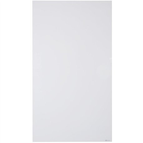 Quartet InvisaMount Vertical Glass Dry-Erase Board - 48x85 - 85" (7.1 ft) Width x 48" (4 ft) Height - White Glass Surface - Rect