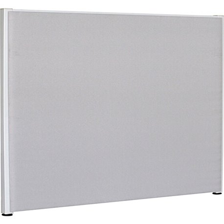 Lorell Panel System Partition Fabric Panel - 60" Width x 48" Height - Fabric, Steel - Gray - 1 Each