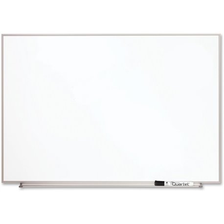 Quartet Matrix Whiteboard - 23" Height x 34" Width - White Surface - Magnetic, Durable - Silver Aluminum Frame - 1 Each