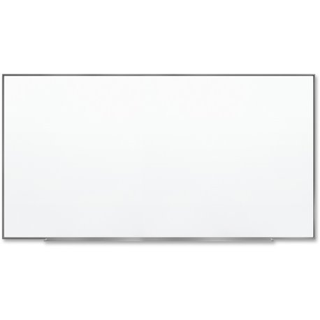 Quartet Fusion Nano-Clean Magnetic Dry-Erase Board - 96" (8 ft) Width x 48" (4 ft) Height - White Surface - Silver Aluminum Fram