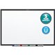 Quartet Classic Magnetic Whiteboard - 48" (4 ft) Width x 36" (3 ft) Height - White Painted Steel Surface - Black Aluminum Frame 