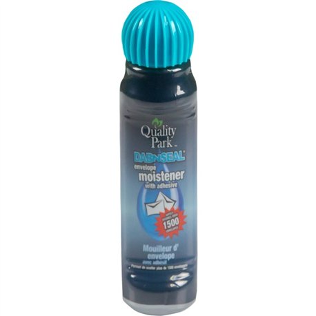 Quality Park Envelope Moistener with Adhesive - Acid-free, Non-toxic - 1 Each