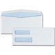 Quality Park No. 10 Double Window Security Tint Envelopes - Security - 10 - 4 1/8" Width x 9 1/2" Length - 24 lb - Gummed - 500 