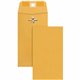 Quality Park 3-3/8 x 6 Clasp Envelopes - Clasp - 3 3/8" Width x 6" Length - 28 lb - Gummed - Kraft - 100 / Box - Brown