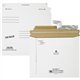 Quality Park Economy Disk/CD Mailers - Disc/Diskette - 7 1/2" Width x 6 1/8" Length - Self-sealing - Paperboard - 100 / Carton -