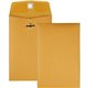 Quality Park 5 x 7-1/2 Clasp Envelopes with Deeply Gummed Flaps - Clasp - 35 - 5" Width x 7 1/2" Length - 28 lb - Gummed - Kraft