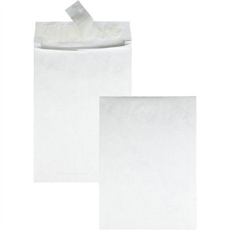Survivor 10 x 13 x 1-1/2 DuPont Tyvek Expansion Mailers with Self-Seal Closure - Expansion - 10" Width x 13" Length - 1 1/2" Gus