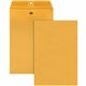 Quality Park 10 x 15 Clasp Envelopes with Deeply Gummed Flaps - Clasp - 98 - 10" Width x 15" Length - 28 lb - Gummed - Kraft - 1