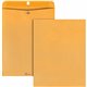 Quality Park 12 x 15-1/2 Clasp Envelope with Deeply Gummed Flaps - Clasp - 110 - 12" Width x 15 1/2" Length - 28 lb - Gummed - K