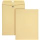 Quality Park 9 x 12 Heavy-duty Clasp Envelopes - Clasp - 90 - 9" Width x 12" Length - Clasp/Gummed Flap - 100 / Box