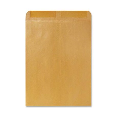 Quality Park 12 x 15-1/2 Heavyweight Catalog Mailing Envelopes - Catalog - 15 1/2 - 12" Width x 15 1/2" Length - 28 lb - Gummed 